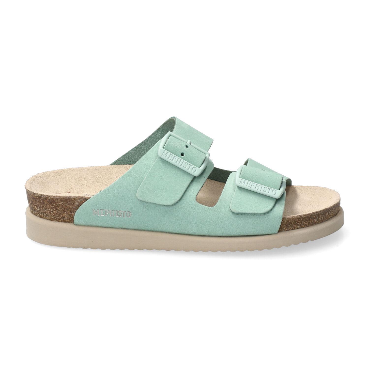 mules femme modèle Hester vert - Mephisto